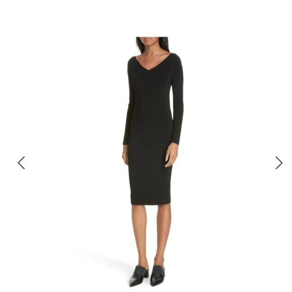 Vince Dresses & Skirts - Vince Black Midi Dress
